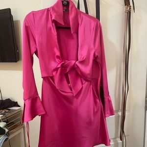 Zara pink dress. Only worn once, small, great condition